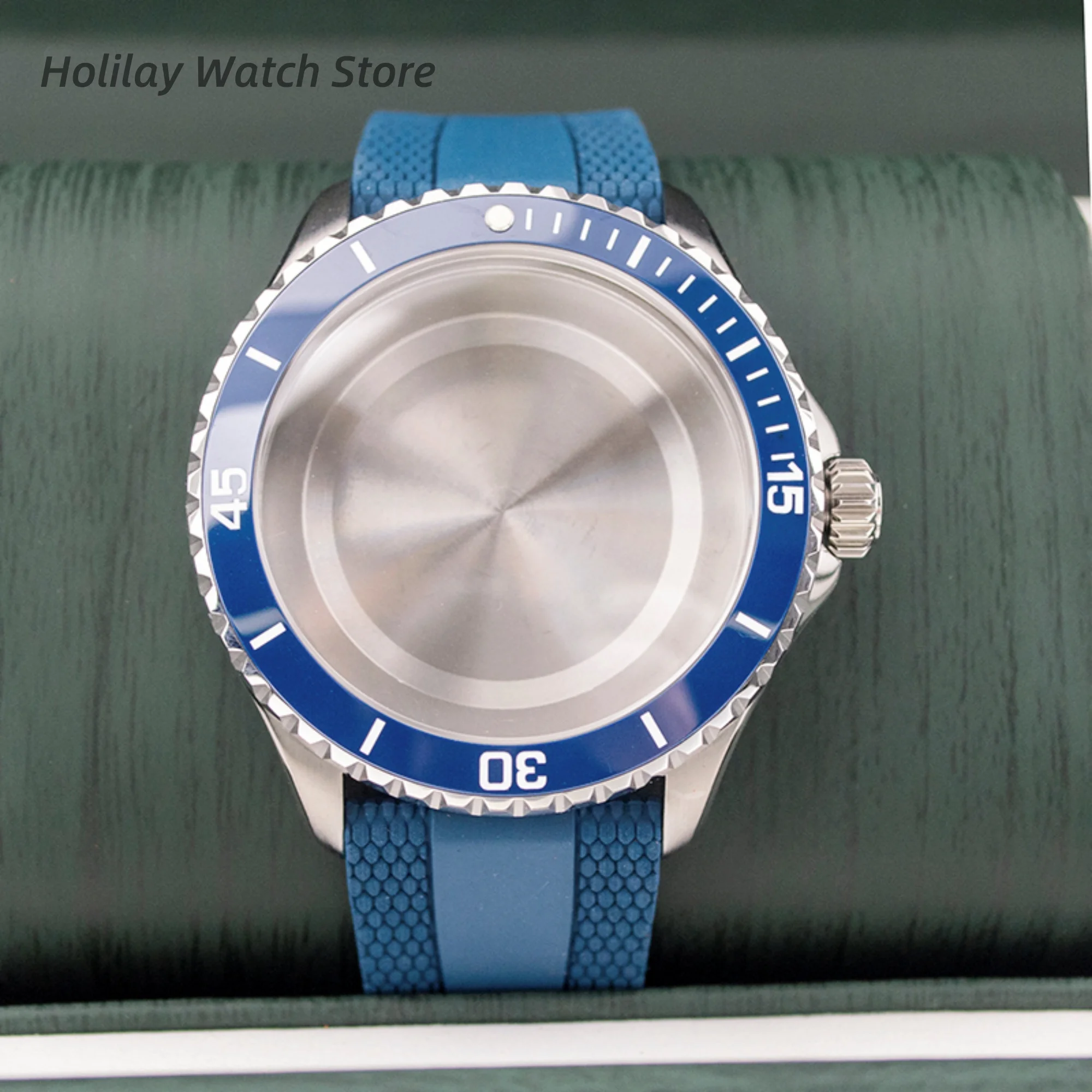 20ATM Waterproof Watch Case Rubber Strap for SUPEROCEAN Stainless Steel Sapphire Crystal fit NH35 NH36 Movement NH35 Watchcase
20ATM Waterproof Watch Case Rubber Strap for SUPEROCEAN Stainless Steel Sapphire Crystal fit NH35 NH36 Movement NH35 Watchcase
