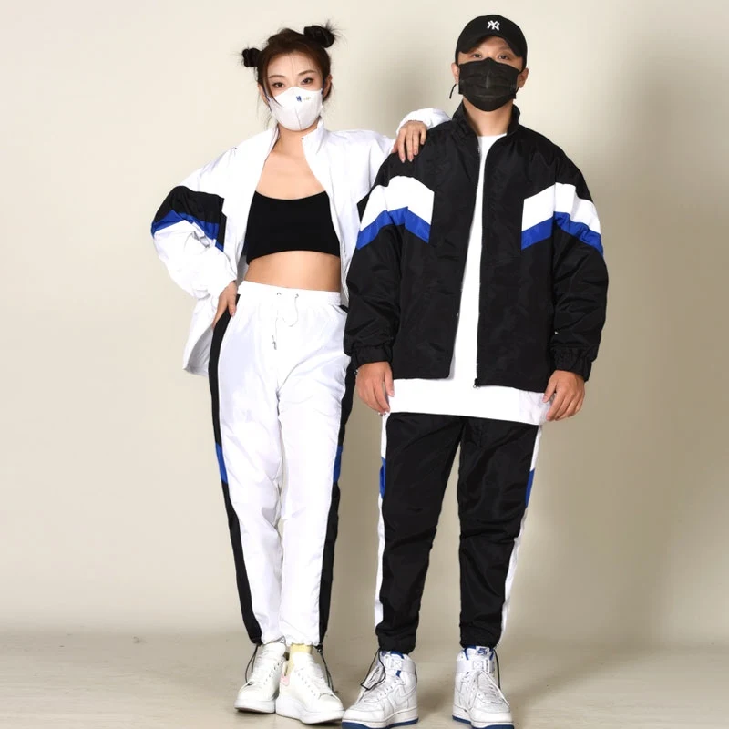 Adults Group Hip Hop Clothing Men Women Jazz Dance Costume Kpop Stage Outfit Childern'S Ballroom Dance Suits Street Wear XS9197
Adults Group Hip Hop Clothing Men Women Jazz Dance Costume Kpop Stage Outfit Childern'S Ballroom Dance Suits Street Wear XS9197
