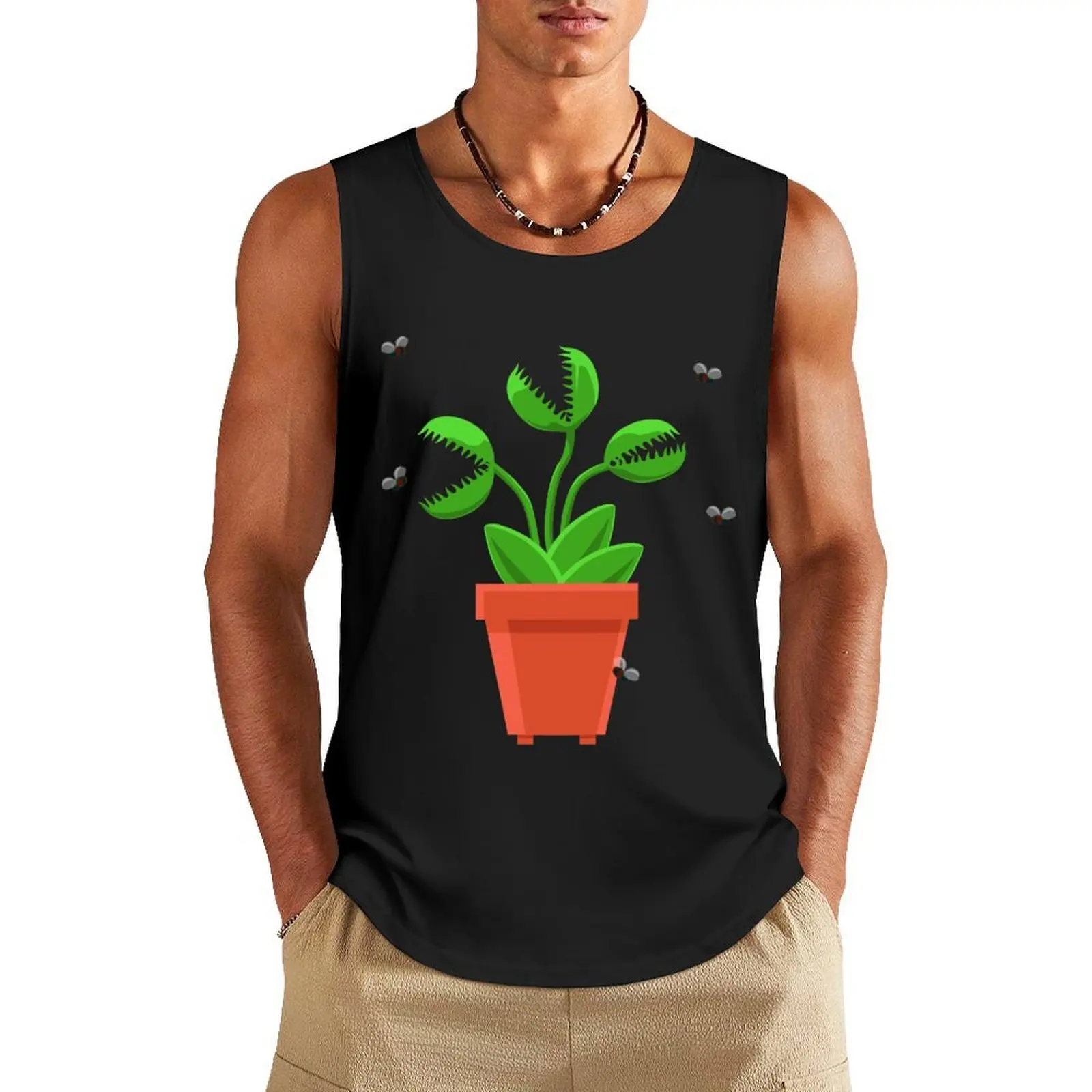 pink venus fly trap Tank Top Men's cotton t-shirt Sleeveless T-shirt gym clothes man t-shirt for men
pink venus fly trap Tank Top Men's cotton t-shirt Sleeveless T-shirt gym clothes man t-shirt for men