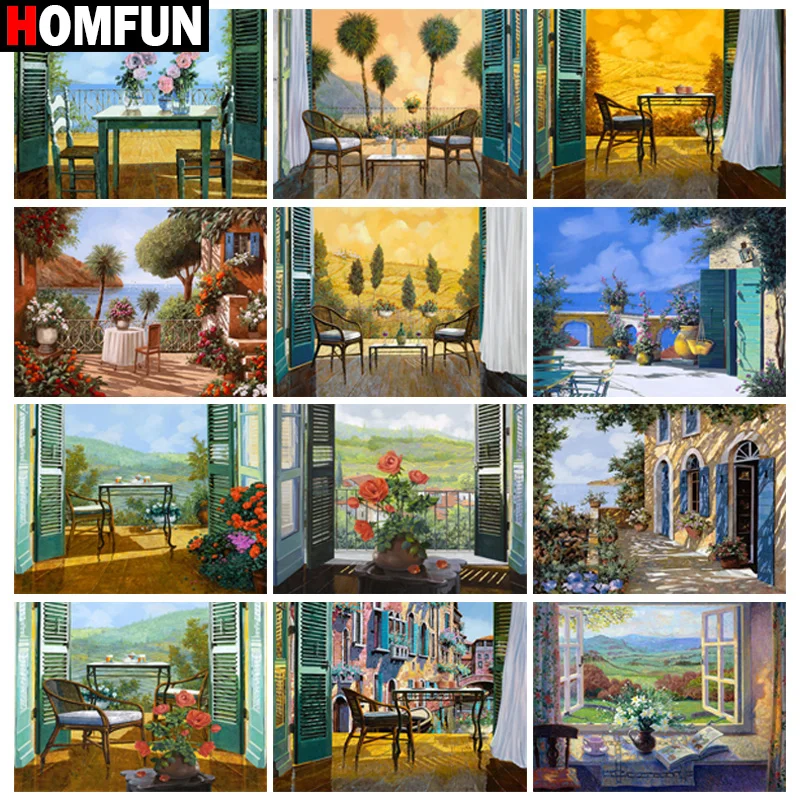 Алмазная живопись HOMFUN «Раньше окна», вышивка крестиком, фото на заказ, вышивка квадратными и круглыми стразами, домашний декор
Алмазная живопись HOMFUN «Раньше окна», вышивка крестиком, фото на заказ, вышивка квадратными и круглыми стразами, домашний декор