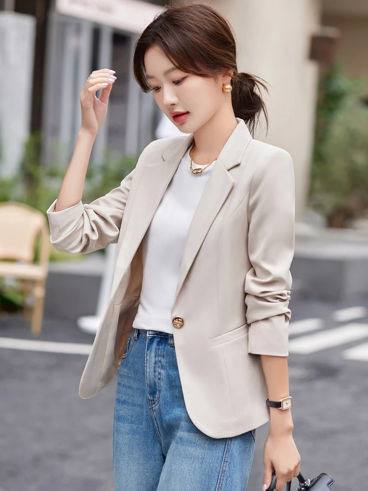Женский укороченный пиджак 2023: Новинка осени, модный уличный стиль, корейская версия, повседневная одежда для города и на каждый день
Женский укороченный пиджак 2023: Новинка осени, модный уличный стиль, корейская версия, повседневная одежда для города и на каждый день