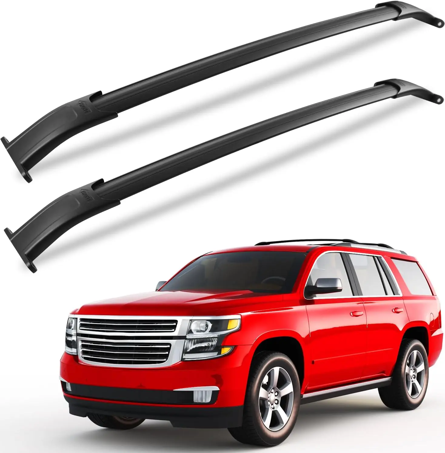 Heavy Duty Roof Rack Cross Bars for Chevy Tahoe, Suburban, GMC Yukon, Cadillac Escalade - 220 lbs Capacity
Heavy Duty Roof Rack Cross Bars for Chevy Tahoe, Suburban, GMC Yukon, Cadillac Escalade - 220 lbs Capacity