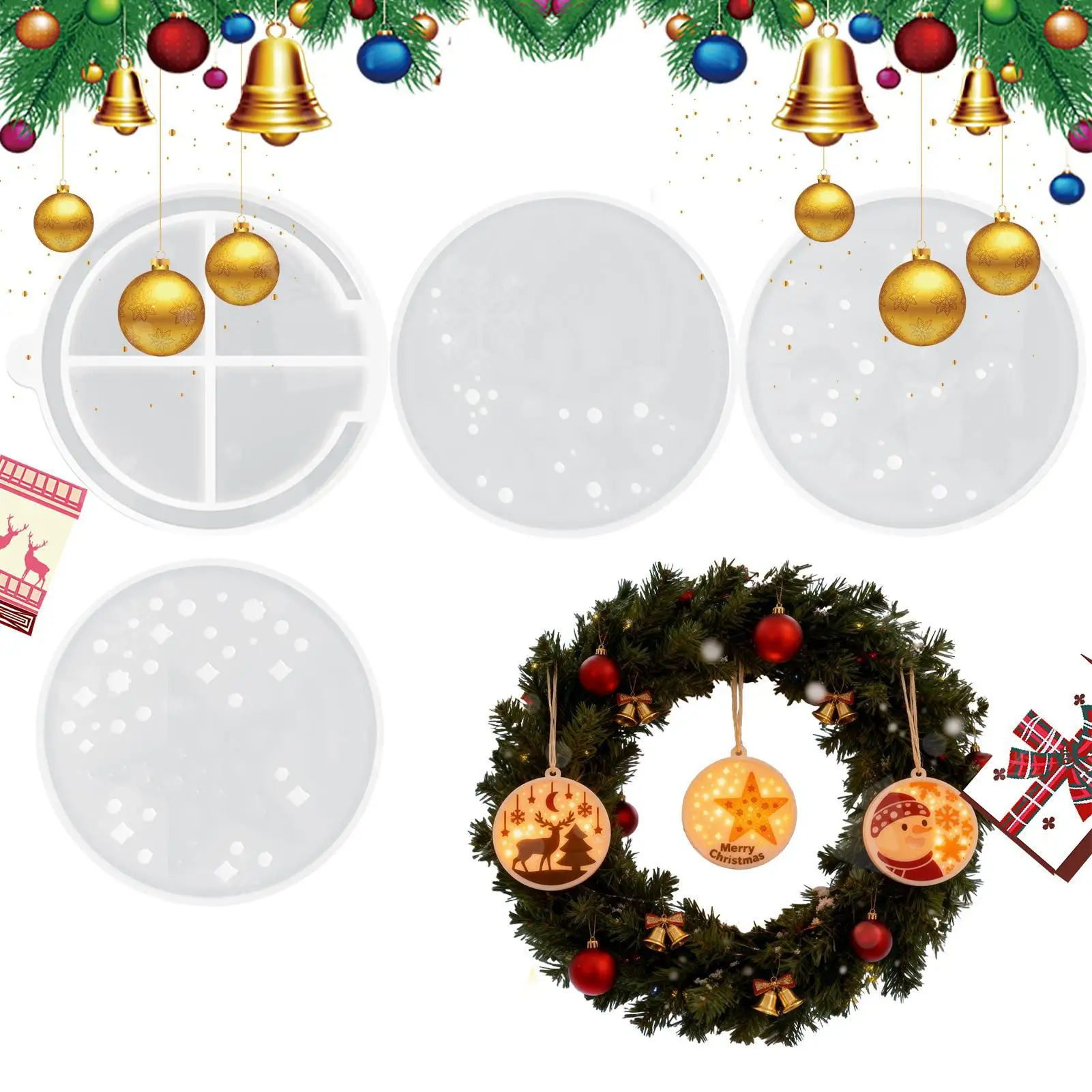 Рождественская силиконовая форма, гибкая 3-х шт., многоразовая силиконовая форма для рождественской вывески с оленями для дома, школы, студии, классной вечеринки
Рождественская силиконовая форма, гибкая 3-х шт., многоразовая силиконовая форма для рождественской вывески с оленями для дома, школы, студии, классной вечеринки