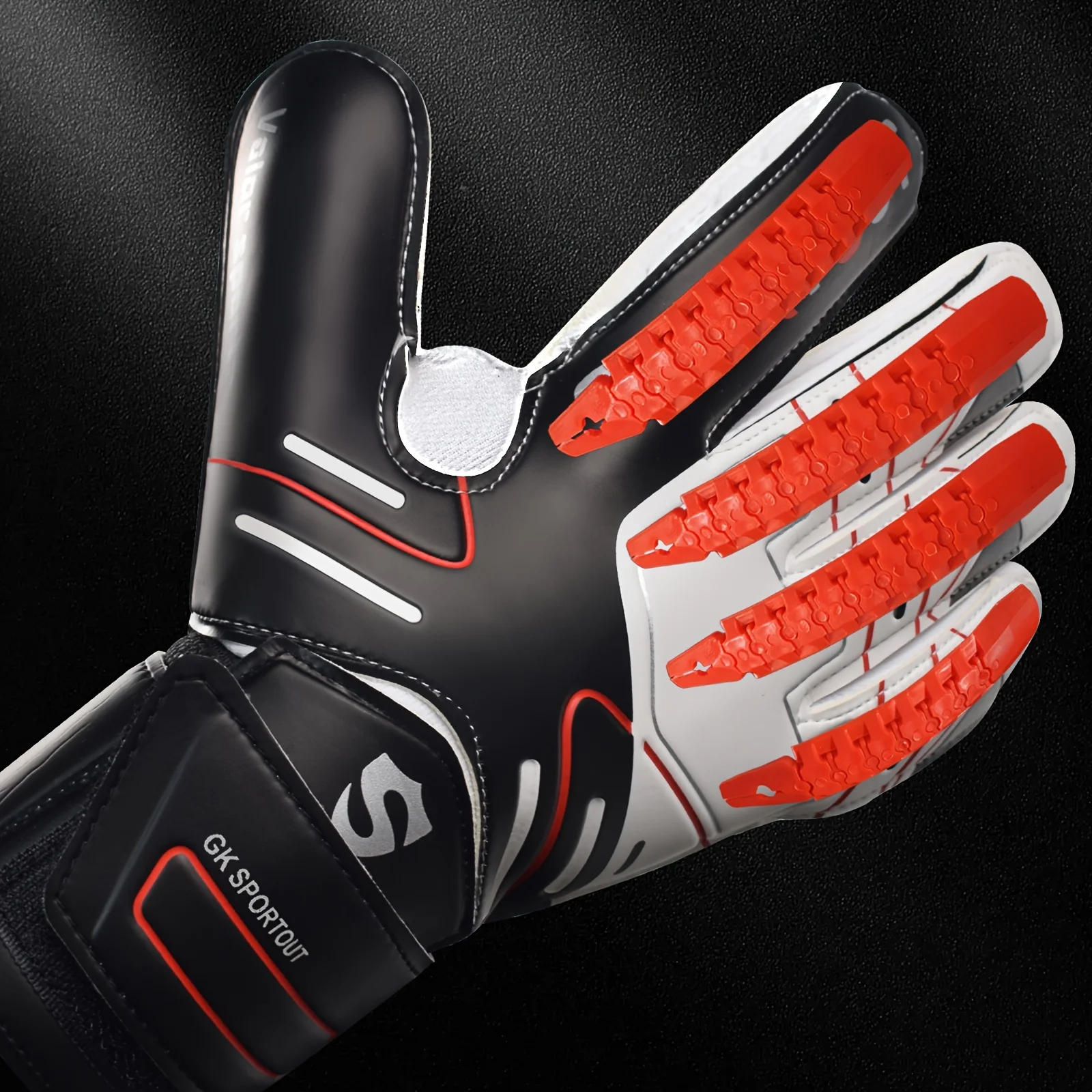Goalkeeper Gloves Sportout Youth&Adult Goalie ,Strong Grip for The Toughest Saves, with Fingerave& 4+3MM Latex Free Shipping
Goalkeeper Gloves Sportout Youth&Adult Goalie ,Strong Grip for The Toughest Saves, with Fingerave& 4+3MM Latex Free Shipping