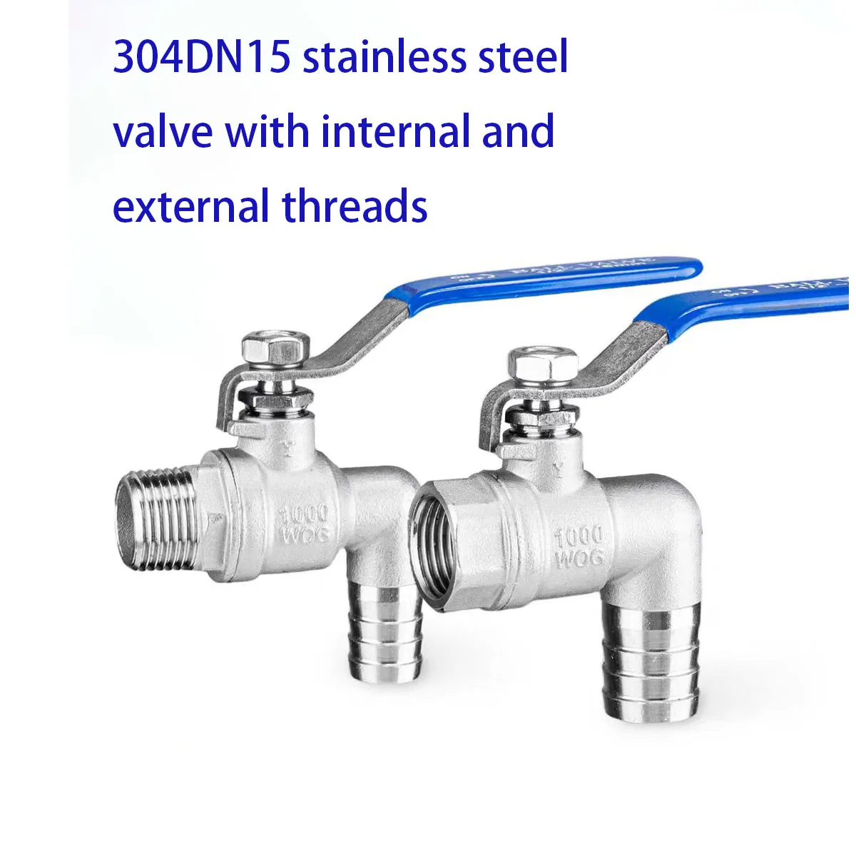 304 stainless steel faucet valve, with integrated internal and external threads, external thread pagoda elbow switch, 1/2 inch
304 stainless steel faucet valve, with integrated internal and external threads, external thread pagoda elbow switch, 1/2 inch