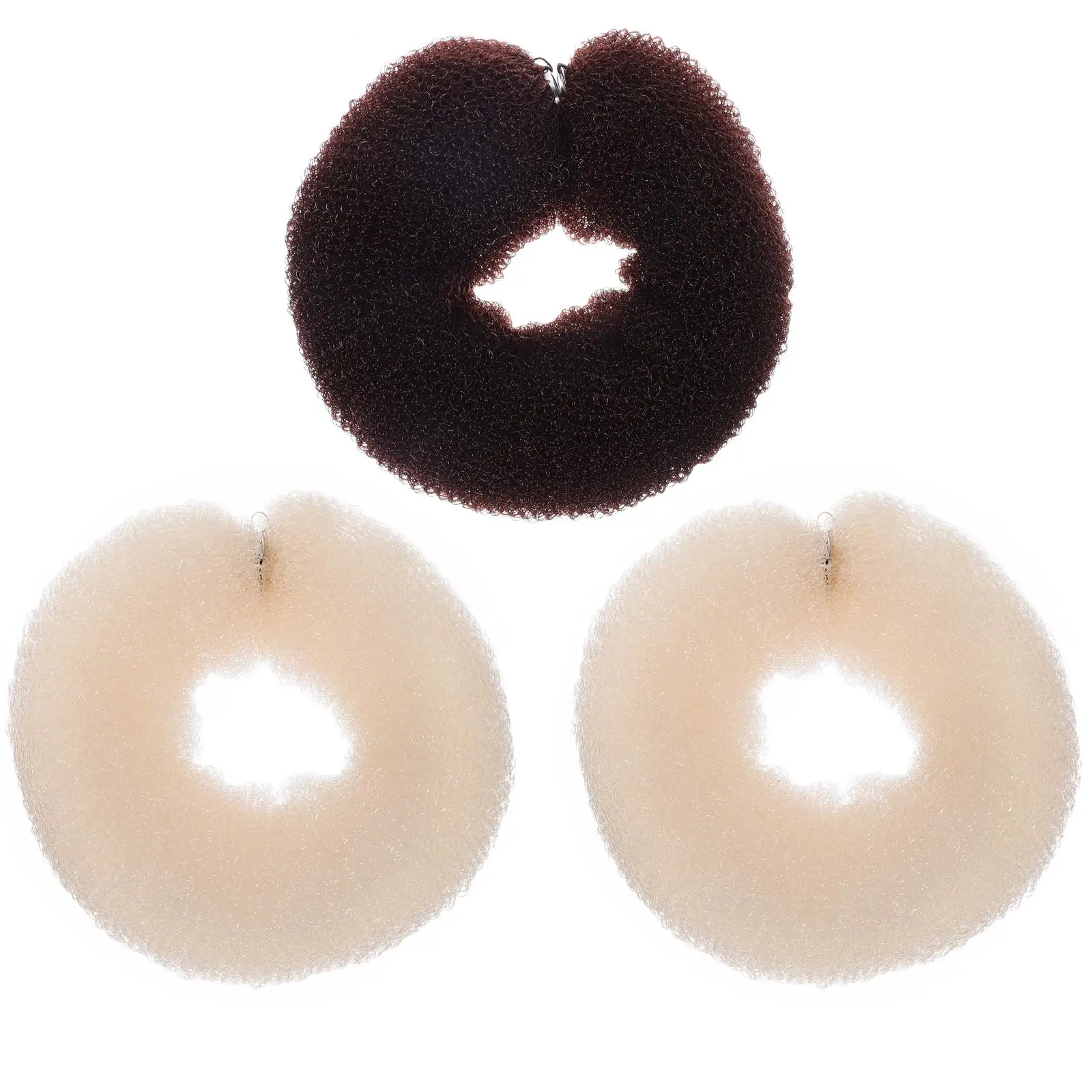 3 Pcs Rollers Nylon Copper Bun Maker Ponytail Holder Curly DIY Nylon Hair Curler Styling Safe Durable Hair Care
3 Pcs Rollers Nylon Copper Bun Maker Ponytail Holder Curly DIY Nylon Hair Curler Styling Safe Durable Hair Care