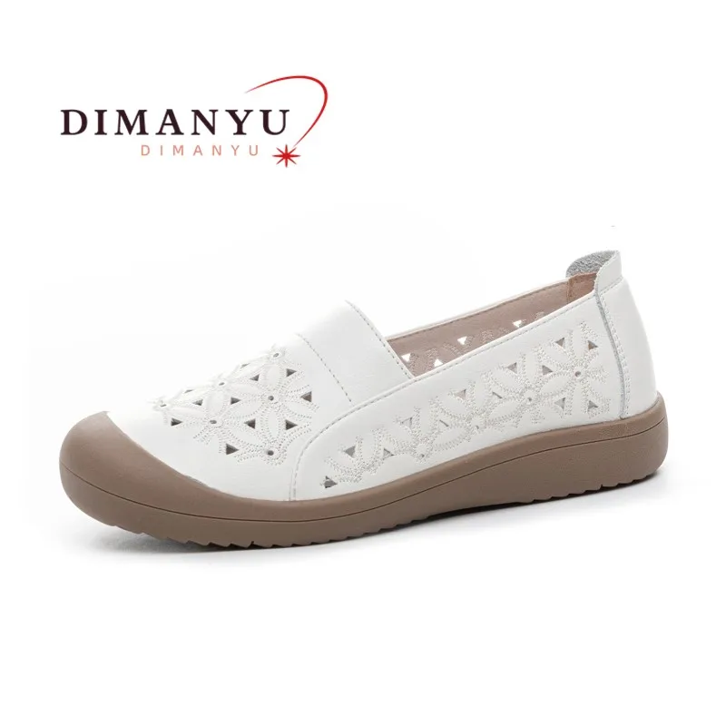 DIMANYU Hollow Hole Shoes Women's Summer 2025 New Genuine Leather Casual Flats Soft Soles One Foot Slip-on Shoes Women
DIMANYU Hollow Hole Shoes Women's Summer 2025 New Genuine Leather Casual Flats Soft Soles One Foot Slip-on Shoes Women