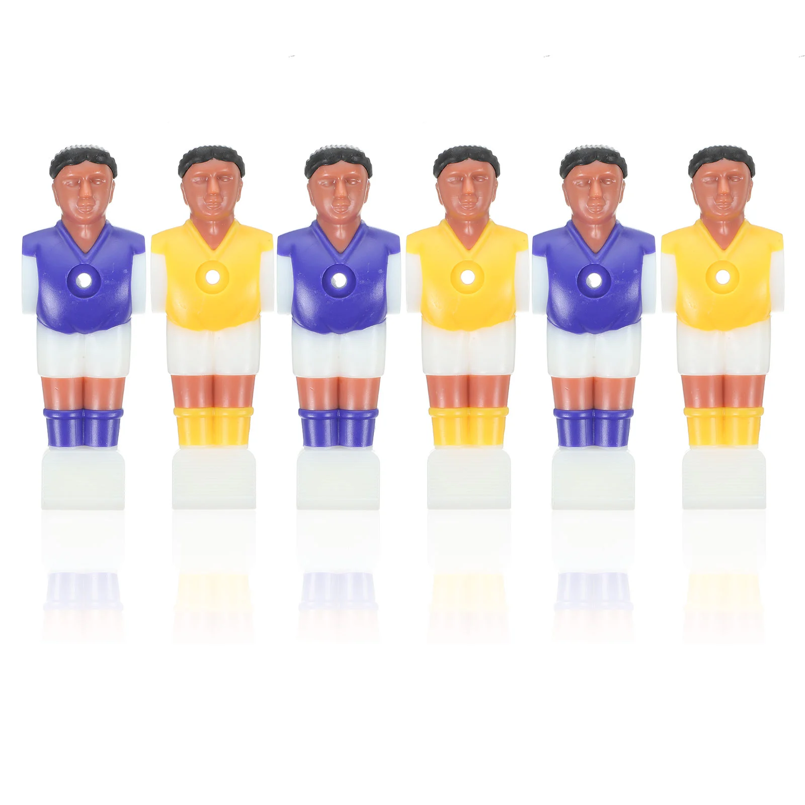 6PCS Tournament Football Table Player Replacement Men for Standard Mini Football Player Rods Mini Soccer Game Toys
6PCS Tournament Football Table Player Replacement Men for Standard Mini Football Player Rods Mini Soccer Game Toys