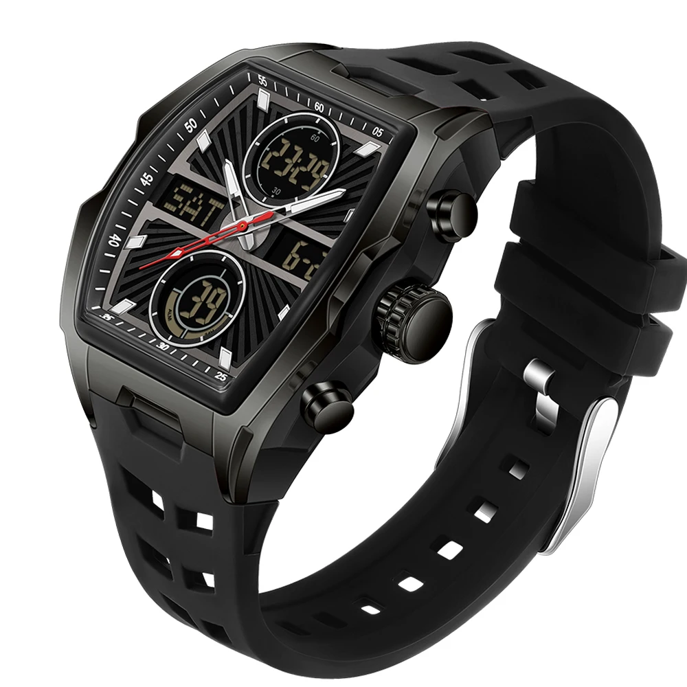 Brand Fashion Tonneau Shaped Design Sports Watches For Men Waterproof Casual Business Mens Watch Luxury Men's Quartz Wristwatch
Brand Fashion Tonneau Shaped Design Sports Watches For Men Waterproof Casual Business Mens Watch Luxury Men's Quartz Wristwatch