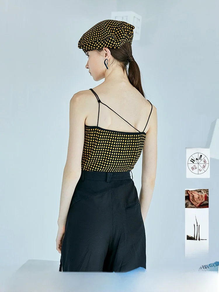 Оригинальный дизайн, летний клетчатый жилет на бретелях, женская верхняя одежда, повседневный стиль, дышащий, легкий, цветной
Оригинальный дизайн, летний клетчатый жилет на бретелях, женская верхняя одежда, повседневный стиль, дышащий, легкий, цветной