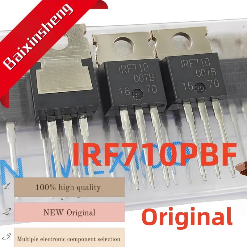 10PCS Original IRF710 IRF710PBF TO-220 N-channel field-effect transistor
10PCS Original IRF710 IRF710PBF TO-220 N-channel field-effect transistor