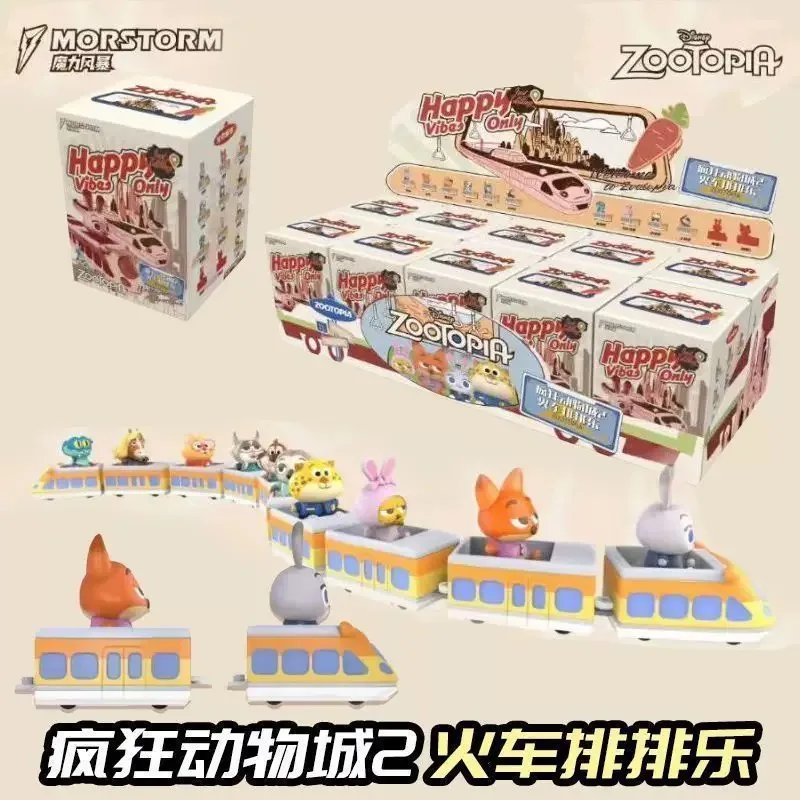 Morstorm Zootopia 2, парад поезда Happy Vibe, только серия, кукла Ника Джуди Гэри, глухая коробка, украшение для рабочего стола, детский подарок
Morstorm Zootopia 2, парад поезда Happy Vibe, только серия, кукла Ника Джуди Гэри, глухая коробка, украшение для рабочего стола, детский подарок