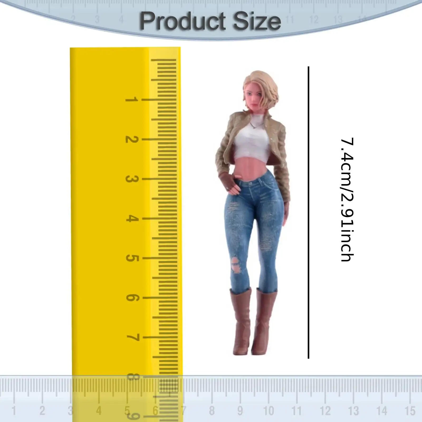 1/24 Scale Girl Model Mini Figure 3D Character,Tiny People Model for,Micro Landscape
1/24 Scale Girl Model Mini Figure 3D Character,Tiny People Model for,Micro Landscape