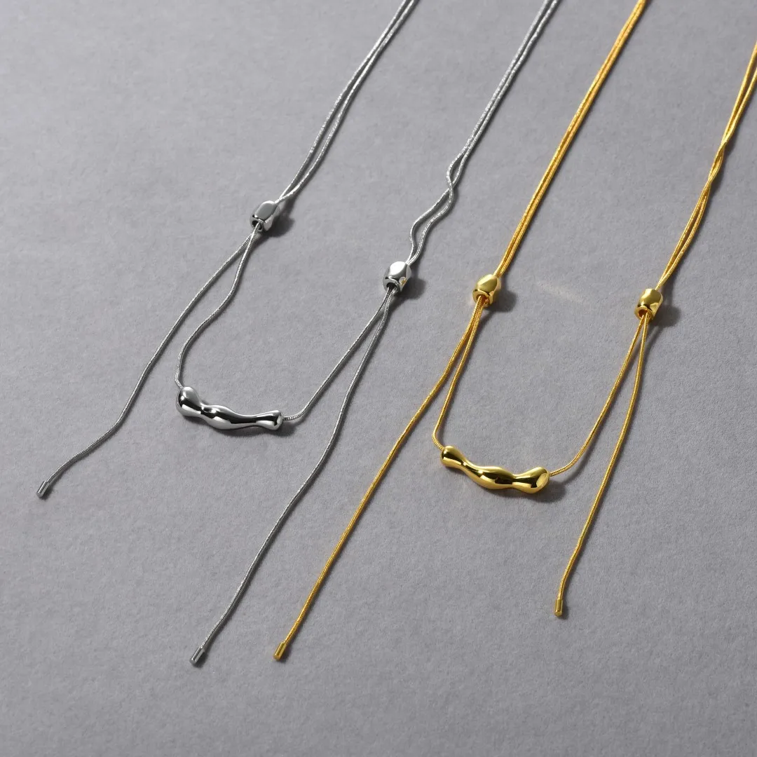 New 18K Gold Plated Quality Adjustable Women's Collarbone Necklace Versatile Simple Jewelry
New 18K Gold Plated Quality Adjustable Women's Collarbone Necklace Versatile Simple Jewelry