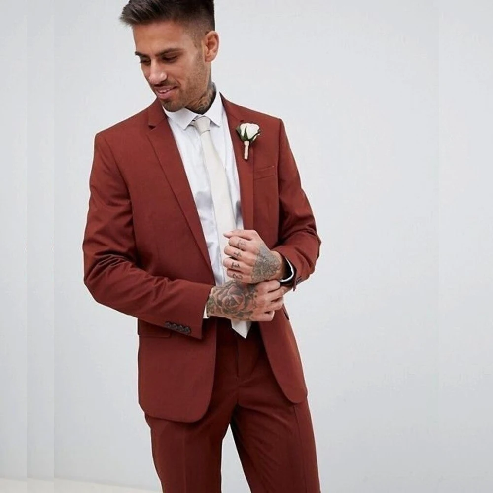 STEVDITG Solid Color Suits for Men Terno Single Breasted Notched Lapel Skinny 2 Piece Jacket Pants Slim Fit Office Outfits 2024
STEVDITG Solid Color Suits for Men Terno Single Breasted Notched Lapel Skinny 2 Piece Jacket Pants Slim Fit Office Outfits 2024