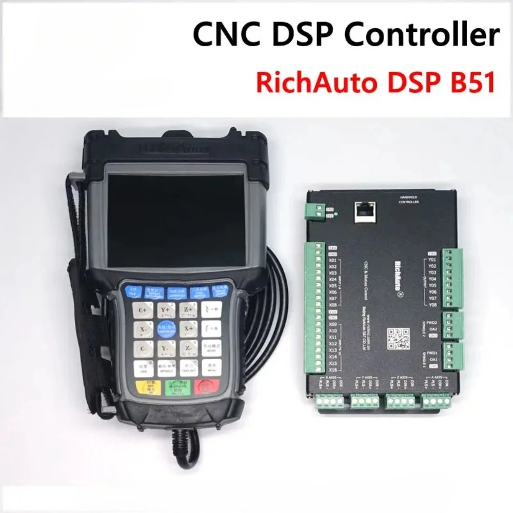 RichAuto DSP B51 USB CNC Controller B51S B51E 3 Axis Controller For CNC Router Control Repla DSP B51 Manual NEWCARVE
RichAuto DSP B51 USB CNC Controller B51S B51E 3 Axis Controller For CNC Router Control Repla DSP B51 Manual NEWCARVE
