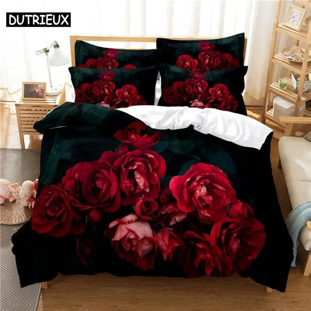 Beautiful Rose Bedding Set Duvet Cover Set 3d Bedding Digital Printing Bed Linen Queen Size Bedding Set Fashion Design
Beautiful Rose Bedding Set Duvet Cover Set 3d Bedding Digital Printing Bed Linen Queen Size Bedding Set Fashion Design