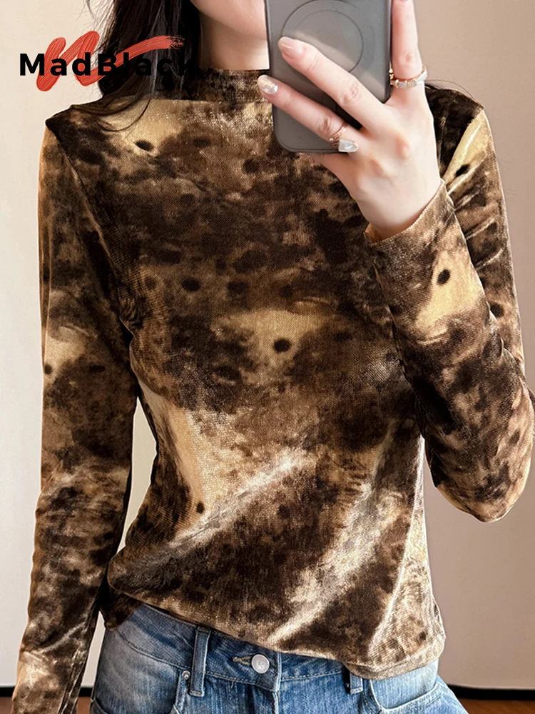 MadBlack-Women's European T-Shirt, Sexy Mock Neck Printed, Fashion Modern Long Sleeve Slim M-2XL Tee, 2025 Winter New T5N484CC
MadBlack-Women's European T-Shirt, Sexy Mock Neck Printed, Fashion Modern Long Sleeve Slim M-2XL Tee, 2025 Winter New T5N484CC