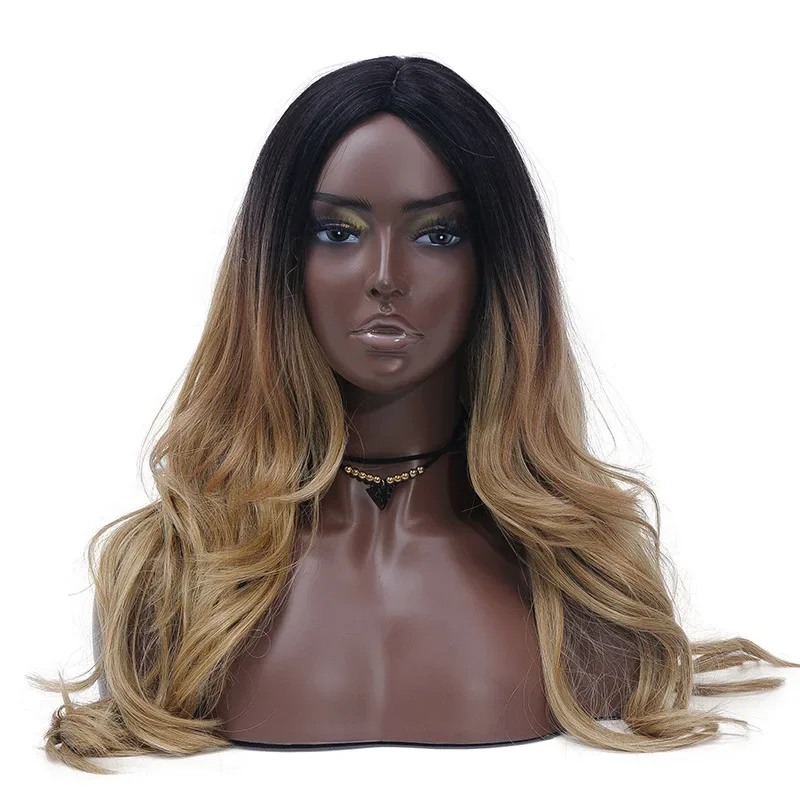 African American Female Mannequin Head Model with Shoulder for Wigs Hats and Scarves Display
African American Female Mannequin Head Model with Shoulder for Wigs Hats and Scarves Display