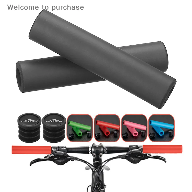2pcs/1set Mountain Road Cycling Bicycle Handlebar Grips Cover Grips Smooth Soft Silicone Anti-slip Handle Grip Lock Bar End
2pcs/1set Mountain Road Cycling Bicycle Handlebar Grips Cover Grips Smooth Soft Silicone Anti-slip Handle Grip Lock Bar End