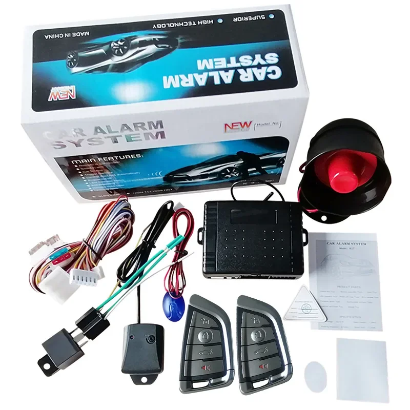 2025Remote Modification Car Remote Control Central Lock Trunk Car Vibration Sensing AlarmCar Burglar Alarm
2025Remote Modification Car Remote Control Central Lock Trunk Car Vibration Sensing AlarmCar Burglar Alarm