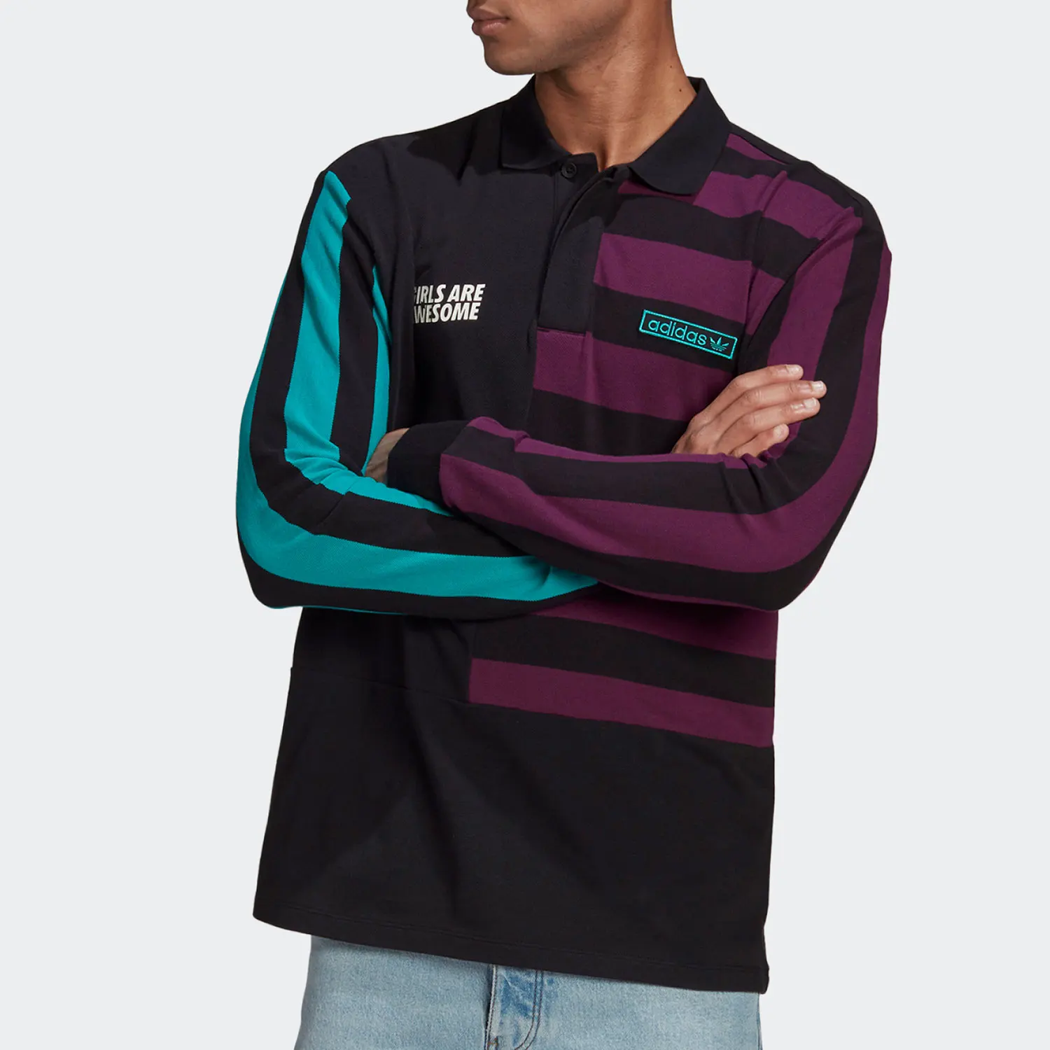 Мужская рубашка-поло с длинным рукавом Adidas Originals Authentic New Season GU6981
Мужская рубашка-поло с длинным рукавом Adidas Originals Authentic New Season GU6981