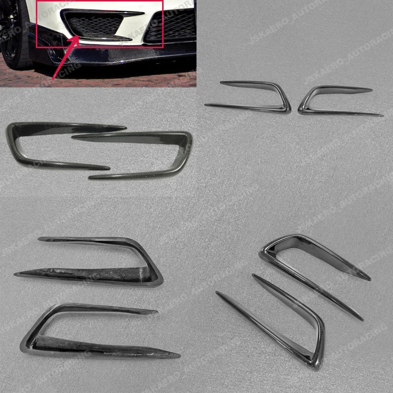 For Honda Civic FD2 Front Bumper Air Vents Duct Stick Cover 2pcs Carbon Fiber car Bodykits
For Honda Civic FD2 Front Bumper Air Vents Duct Stick Cover 2pcs Carbon Fiber car Bodykits