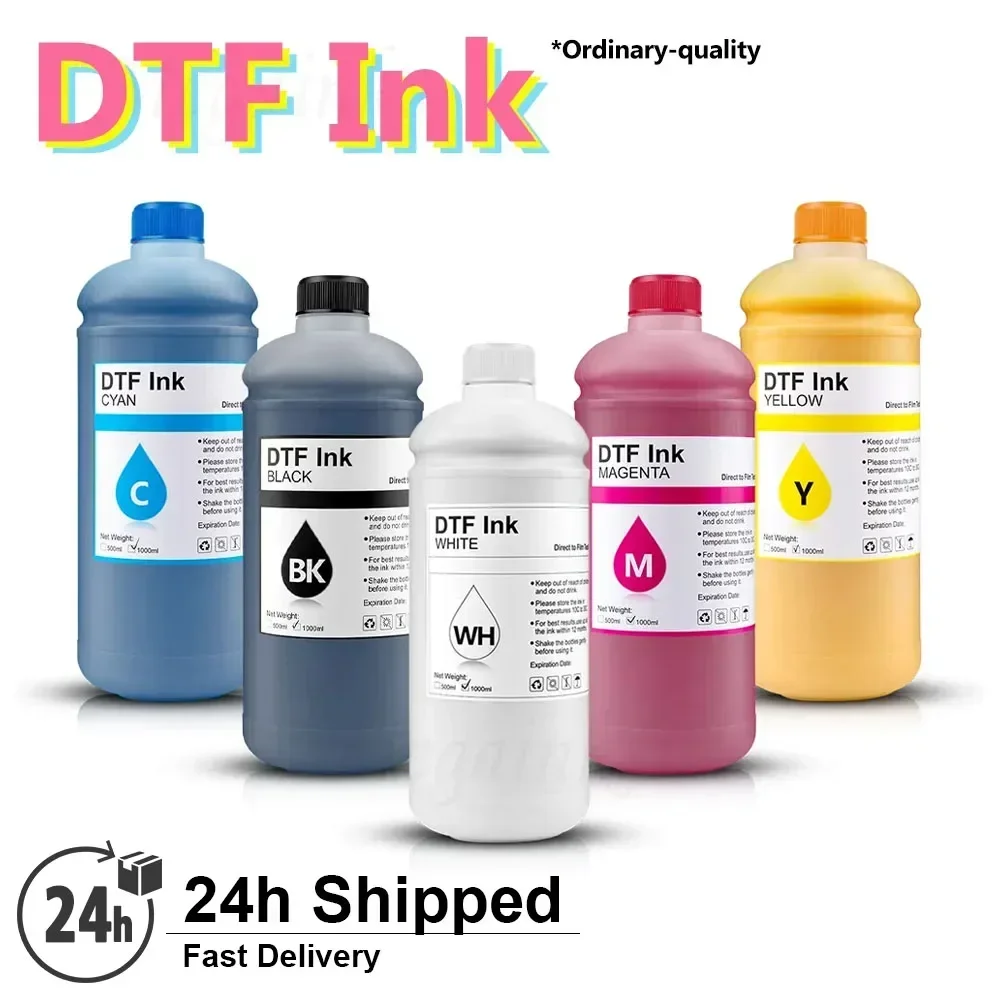 1000ML DTF Ink Direct Transfer Film Heat Transfer For Epson I3200 P800 L1800 1390 L800 L805 1430 3880 PET Film Ordinary Quality
1000ML DTF Ink Direct Transfer Film Heat Transfer For Epson I3200 P800 L1800 1390 L800 L805 1430 3880 PET Film Ordinary Quality