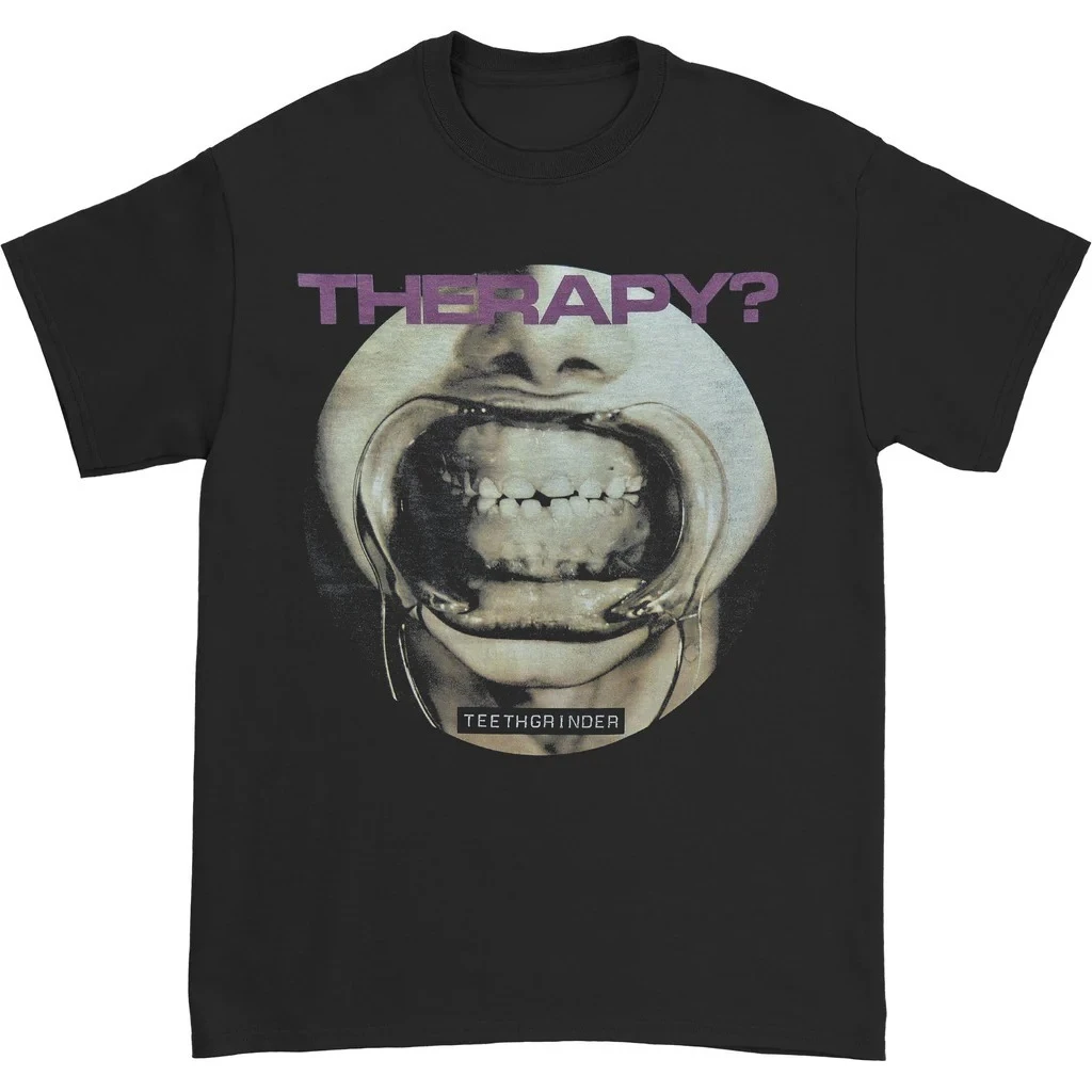 Therapy Teethgrinder T-shirt Peripheral Pattern Printing Summer Luxury Brand Cotton Men's and Women's T-shirt Short Sleeve
Therapy Teethgrinder T-shirt Peripheral Pattern Printing Summer Luxury Brand Cotton Men's and Women's T-shirt Short Sleeve