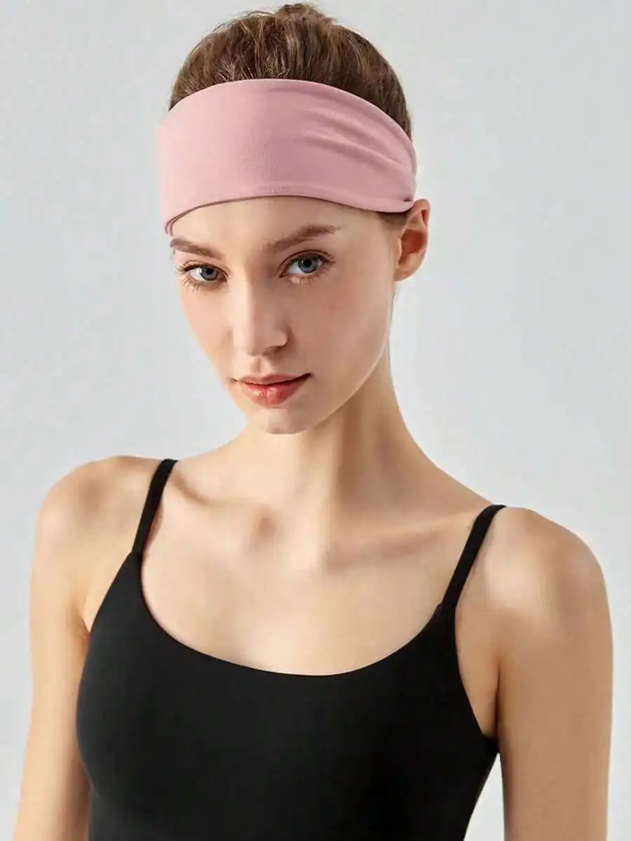 Sweat Absorbing Sport Headband For Running Exercise Women Fitness Hairband
Sweat Absorbing Sport Headband For Running Exercise Women Fitness Hairband