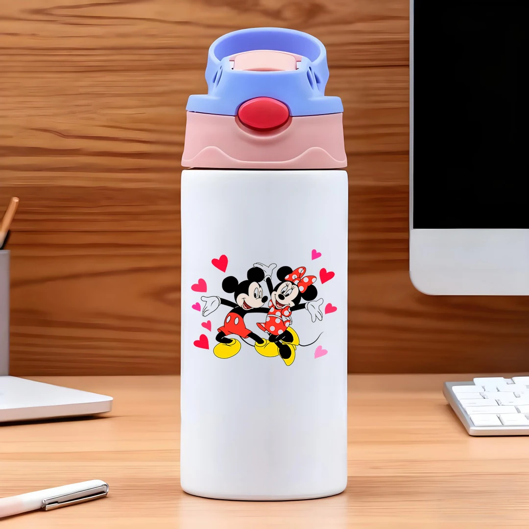 Disney Vacuum Cup Classic Mickey Minnie Cartoon Design 304 Stainless Steel Cartoon Straw Cup Childrens Water Cup Couples Cup
Disney Vacuum Cup Classic Mickey Minnie Cartoon Design 304 Stainless Steel Cartoon Straw Cup Childrens Water Cup Couples Cup