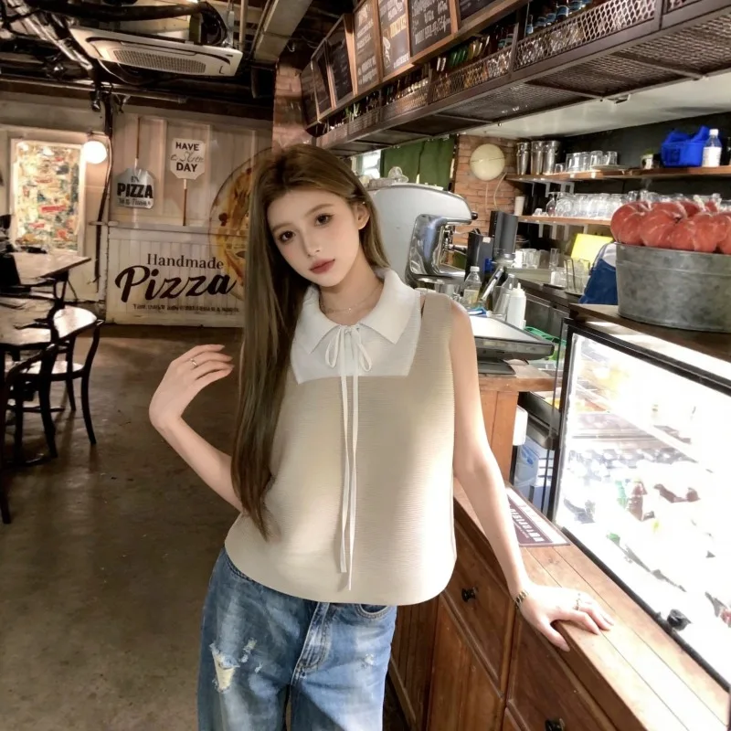 Miyake Pleated T-Shirt Plisse 2026 Summer New Casual Pleats Sleeveless Polo Neck Comfortable Top Loose Fit Slimming Niche Shirt
Miyake Pleated T-Shirt Plisse 2026 Summer New Casual Pleats Sleeveless Polo Neck Comfortable Top Loose Fit Slimming Niche Shirt