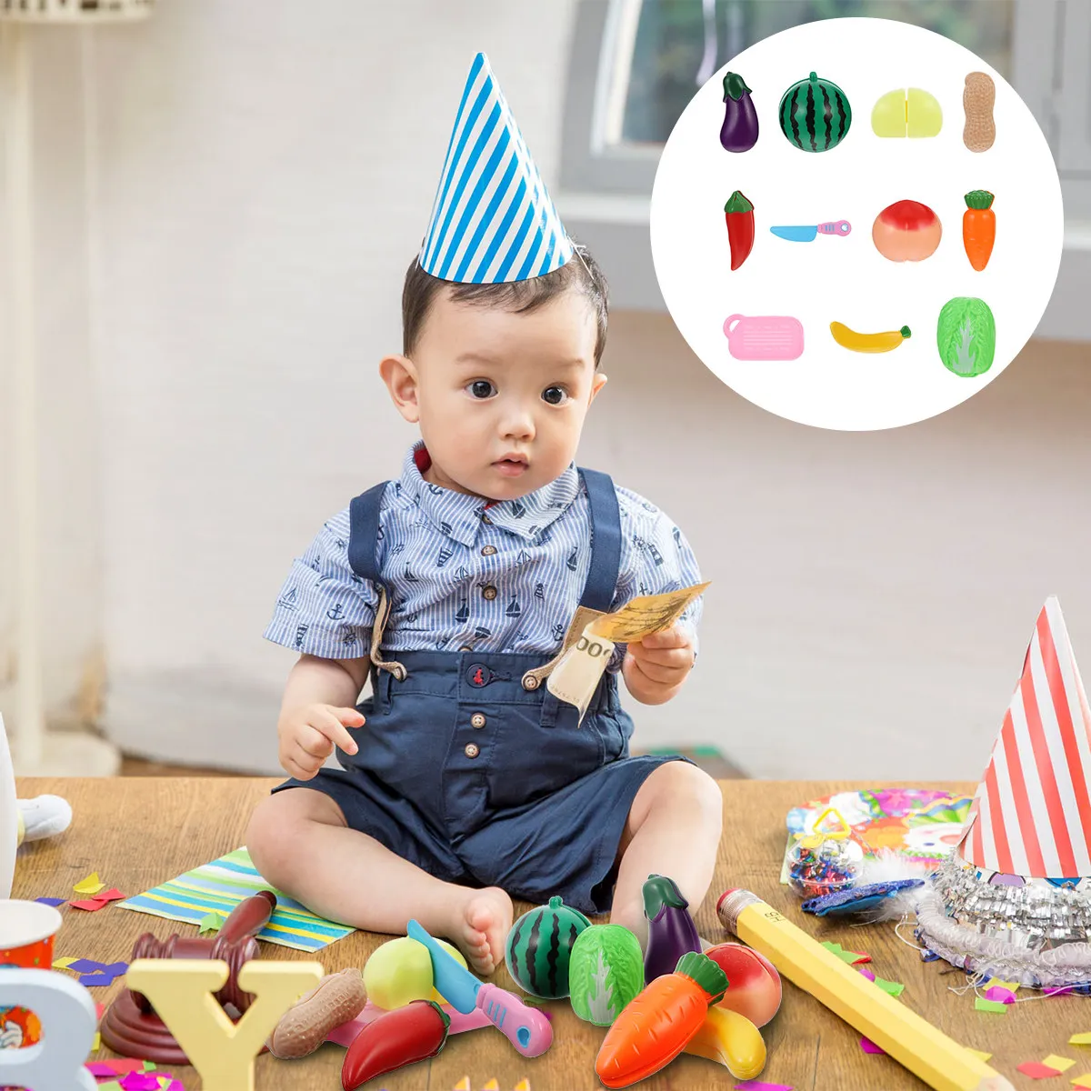 Simulation Kitchen Toy Children Toys Kid Educational Vegetable Model Fruit Cutting Plaything
Simulation Kitchen Toy Children Toys Kid Educational Vegetable Model Fruit Cutting Plaything