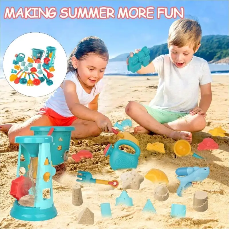23PCS Beach Play Set For Kids With Molds Backpack Includes Ocean Vehicle Themes Durable Plastic A2UB
23PCS Beach Play Set For Kids With Molds Backpack Includes Ocean Vehicle Themes Durable Plastic A2UB