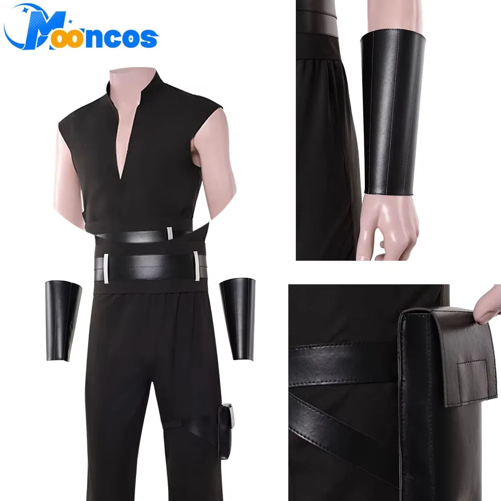 Shadow Movie Lord Cosplay Maul Costume TV Space Battle Roleplay Top Pants Belt Wristband Men Clothing Halloween Carnival Outfits
Shadow Movie Lord Cosplay Maul Costume TV Space Battle Roleplay Top Pants Belt Wristband Men Clothing Halloween Carnival Outfits