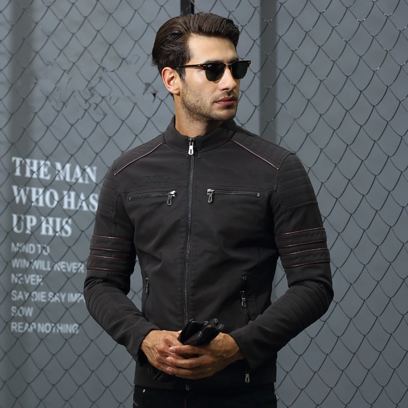 Autumn Embroidery Leather Jackets Loose Fit Stand Collar Men Trendy Leather Jacket Business Male Casual High Quality Jackets
Autumn Embroidery Leather Jackets Loose Fit Stand Collar Men Trendy Leather Jacket Business Male Casual High Quality Jackets