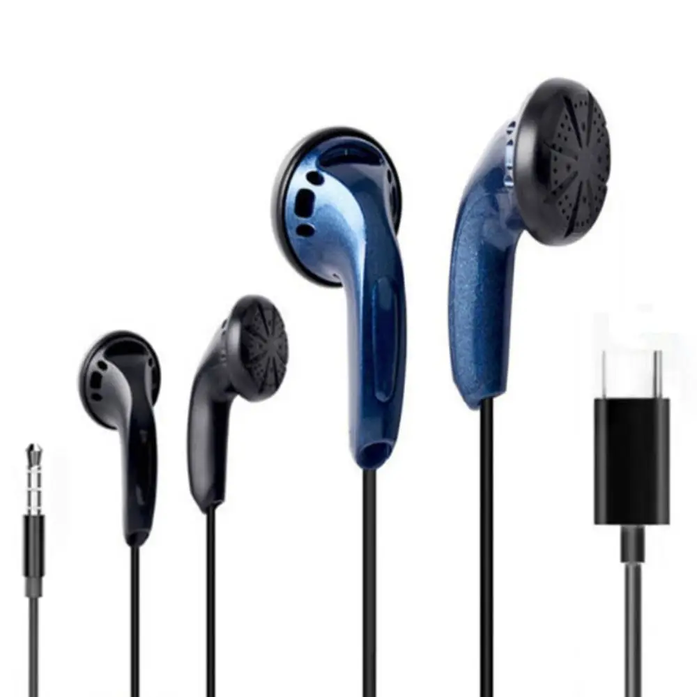Flat Earbuds Earphone Wired 3.5mm/Type C Heavy Bass Wired Headset with Microphone High Fidelity Heavy Bass Headphone
Flat Earbuds Earphone Wired 3.5mm/Type C Heavy Bass Wired Headset with Microphone High Fidelity Heavy Bass Headphone
