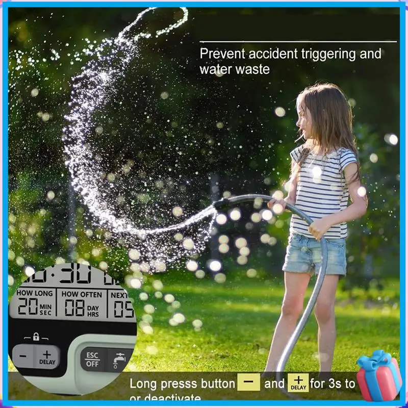 Discount Digital Sprinkler Timer Programmable Water Timer For Garden Hose, Auto & Manual Watering Control For Yard, Lawns A
Discount Digital Sprinkler Timer Programmable Water Timer For Garden Hose, Auto & Manual Watering Control For Yard, Lawns A