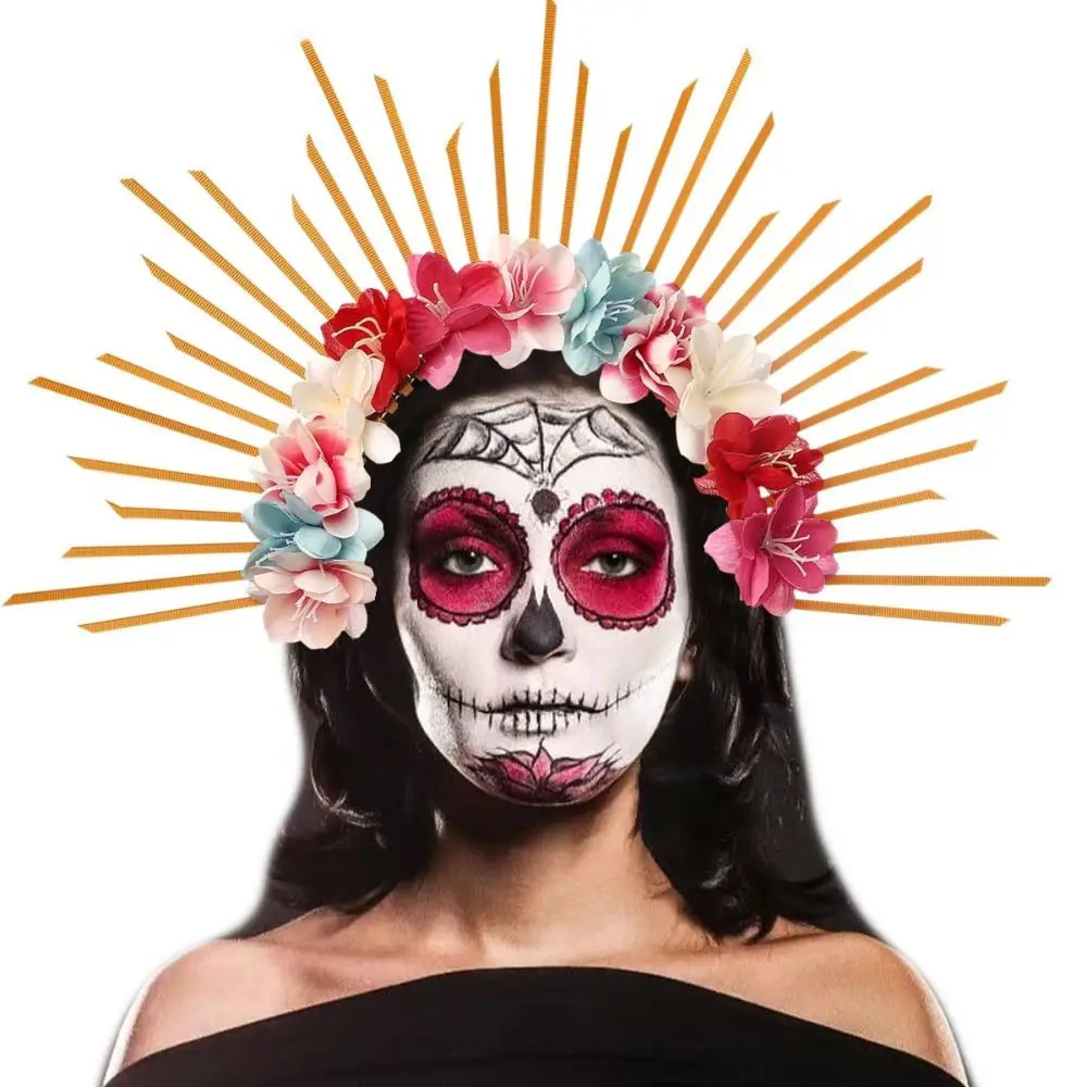 Наряд для вечеринки на Хэллоуин, обруч для волос Богини Halo, несколько цветов, пятиконечная звезда, корона богини, диадемы, повязка на голову, искусственный цветок
Наряд для вечеринки на Хэллоуин, обруч для волос Богини Halo, несколько цветов, пятиконечная звезда, корона богини, диадемы, повязка на голову, искусственный цветок