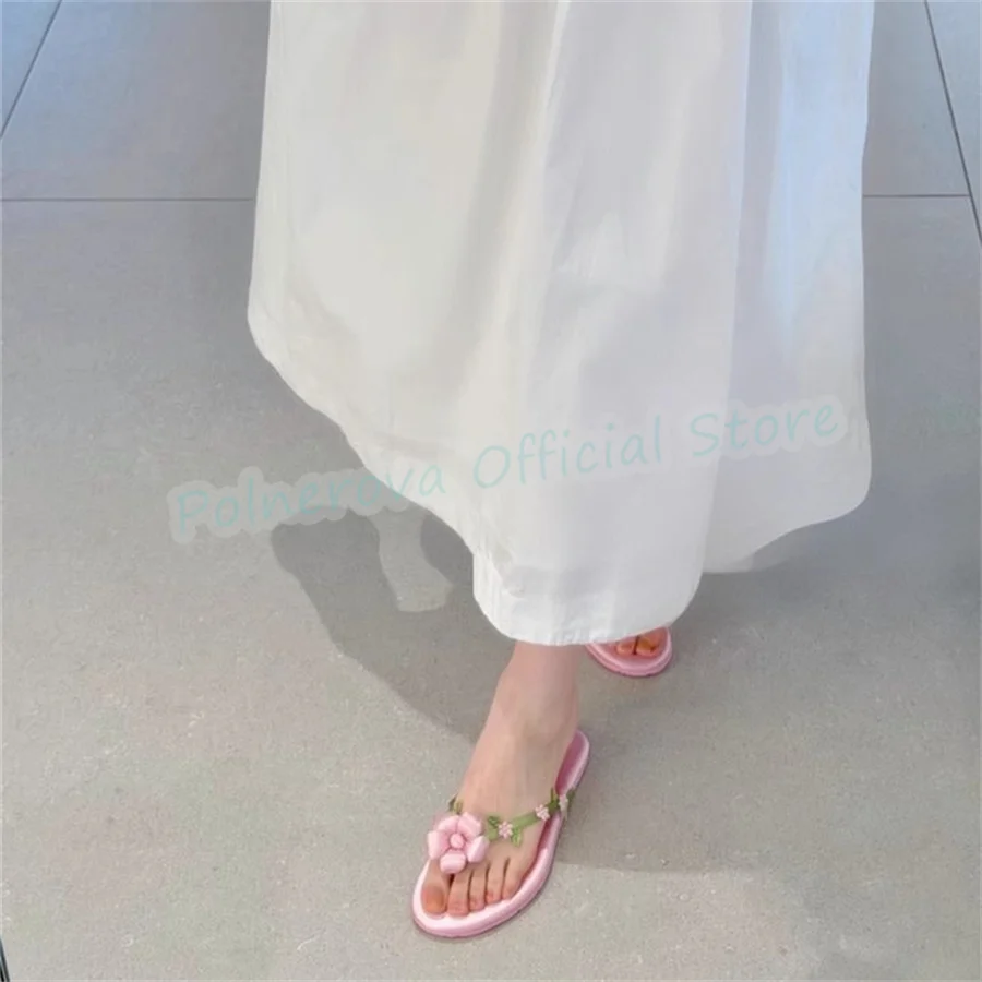 Romantic Rose Narrow Band Women Flip Flops Slippers Open Toe Shallow Slip-On Summer Gladiator Sandals Lady Outside Casual Shoes
Romantic Rose Narrow Band Women Flip Flops Slippers Open Toe Shallow Slip-On Summer Gladiator Sandals Lady Outside Casual Shoes