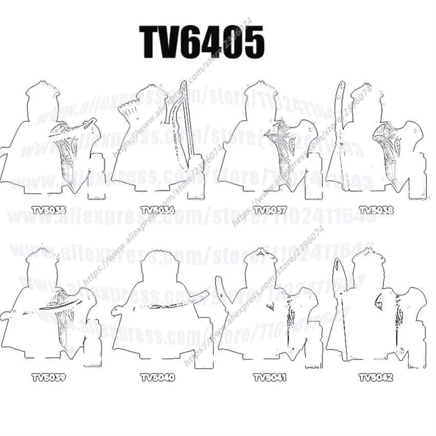 Medieval Movie Knights Action Figures Building Blocks TV6405 TV5035 TV5036 TV5037 TV5038 TV5039 TV5040 TV5041 TV5042 DIY Toys
Medieval Movie Knights Action Figures Building Blocks TV6405 TV5035 TV5036 TV5037 TV5038 TV5039 TV5040 TV5041 TV5042 DIY Toys