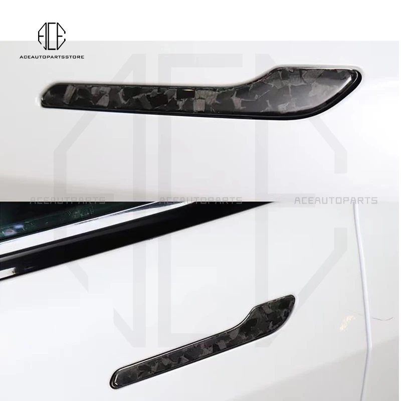 4Pcs/Set Real Carbon Fiber Car Door Handle covers For Tesla Model 3 Model Y Car Accessories Paste
4Pcs/Set Real Carbon Fiber Car Door Handle covers For Tesla Model 3 Model Y Car Accessories Paste