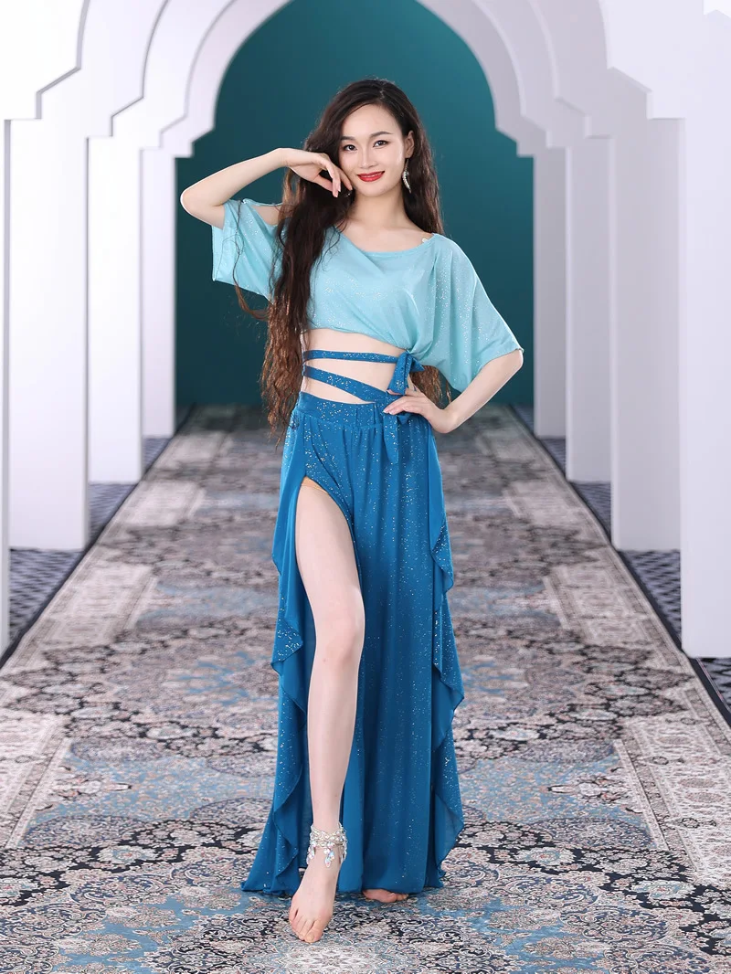 1set/lot woman belly dance practice costumes training outfit
1set/lot woman belly dance practice costumes training outfit