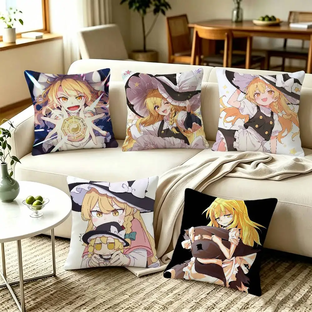 Touhou Project Marisa Kirisame Pillow Covers, Home Sofa Cushion Covers and Aecorative Custom
Touhou Project Marisa Kirisame Pillow Covers, Home Sofa Cushion Covers and Aecorative Custom