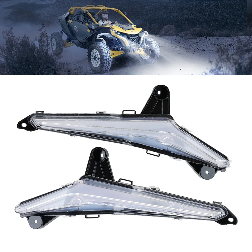 Daytime Running Light w/ Turn Signal PC Lens PMMA For Can-Am Maverick R Max X RS 999T 2024-2025 IP65 Waterproof 3.6W 3.5 Bullet
Daytime Running Light w/ Turn Signal PC Lens PMMA For Can-Am Maverick R Max X RS 999T 2024-2025 IP65 Waterproof 3.6W 3.5 Bullet