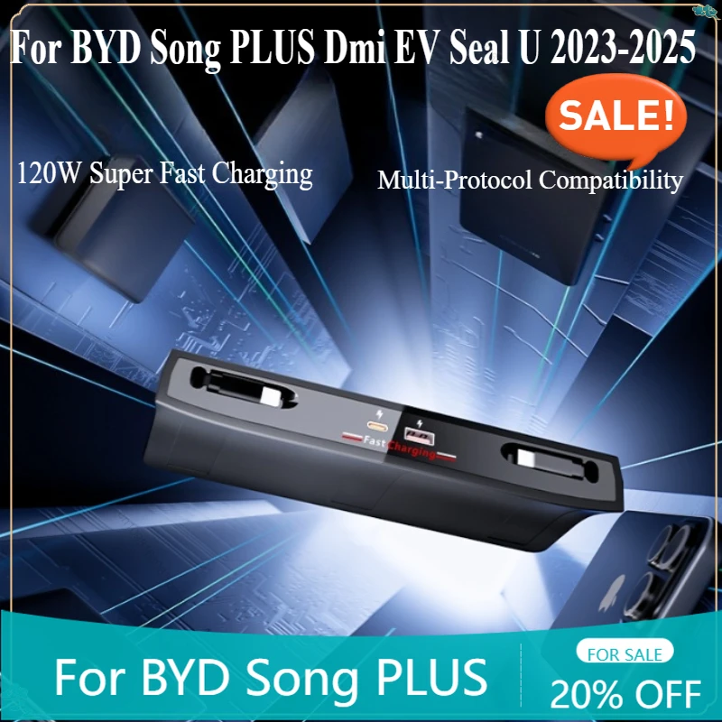 Car Quick Charging Case Central Control Expansion Dock Hub Extender Usb Charging For BYD Song PLUS Dmi EV Seal U 2023-2025
Car Quick Charging Case Central Control Expansion Dock Hub Extender Usb Charging For BYD Song PLUS Dmi EV Seal U 2023-2025