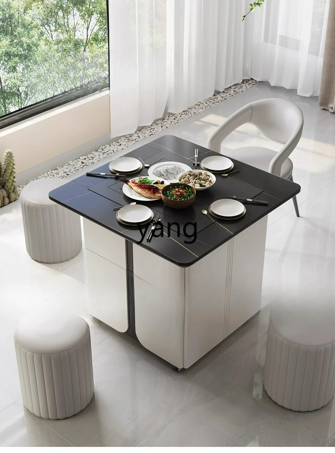LMM rock slab tea table and chair combination balcony mobile small apartment multi-functional household small tea table
LMM rock slab tea table and chair combination balcony mobile small apartment multi-functional household small tea table