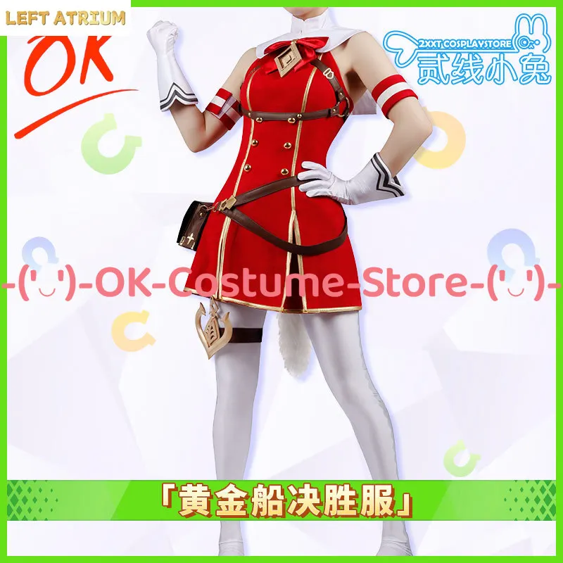 Uma Musume Pretty Derby Gold Ship Winning Cosplay Costume Game Character Outfit Halloween Carnival Party Uniform Suit
Uma Musume Pretty Derby Gold Ship Winning Cosplay Costume Game Character Outfit Halloween Carnival Party Uniform Suit