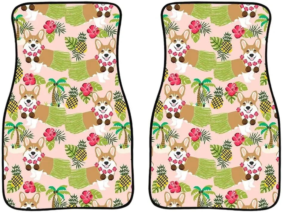 chaqlin Hawaii Style Corgi Interior Rug Non Slip Rubber Backing Heel Pad for Protection Waterproof Easy Clean Front Car Doormats
chaqlin Hawaii Style Corgi Interior Rug Non Slip Rubber Backing Heel Pad for Protection Waterproof Easy Clean Front Car Doormats