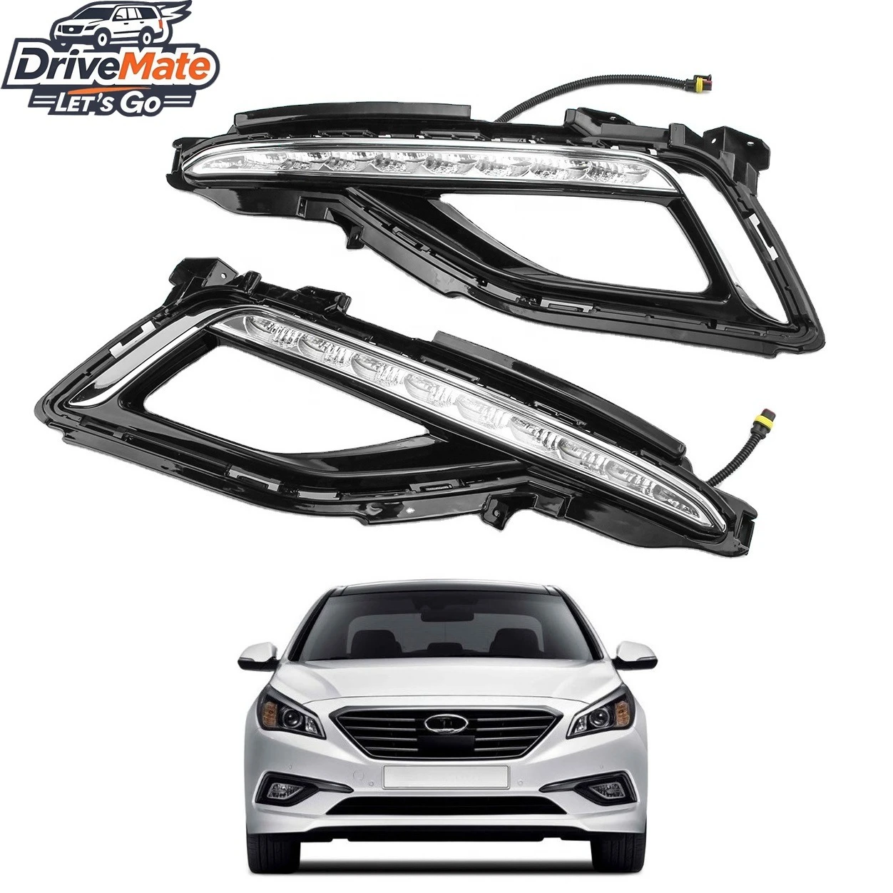 Daytime Running Light DRL LED Day Lights for Hyundai Sonata LF 2014 2015 2016 2017 2018 2019
Daytime Running Light DRL LED Day Lights for Hyundai Sonata LF 2014 2015 2016 2017 2018 2019